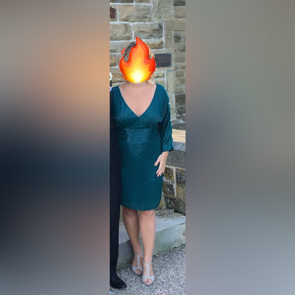 Beaded Dress - fits like a small 12
